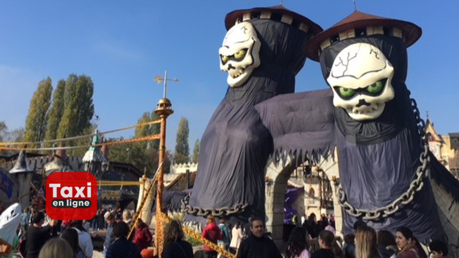 Le Parc Astérix pour Halloween : Réservation en Ligne Facile  - TAXIENLIGNE