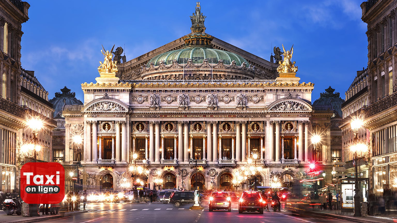 Paris et l'Opéra Garnier : Une Épopée d'Élégance et de Confort avec Taxienligne  - TAXIENLIGNE