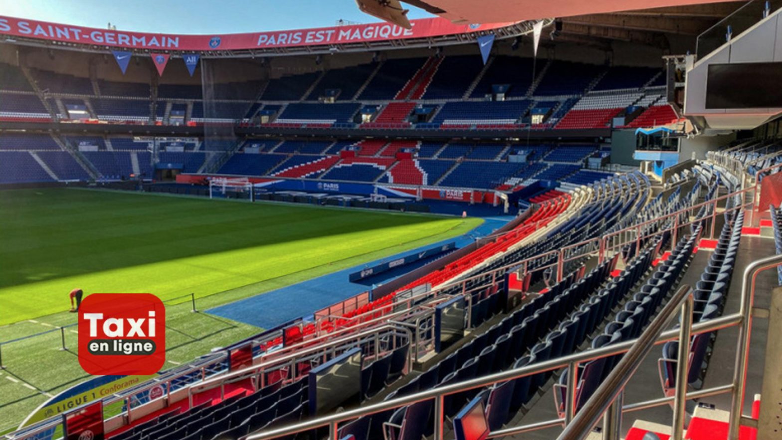 Le PSG Stadium Tour au Parc des Princes - TAXIENLIGNE