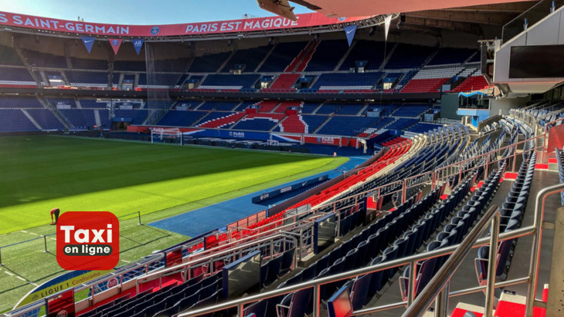 Le PSG Stadium Tour au Parc des Princes TAXIENLIGNE