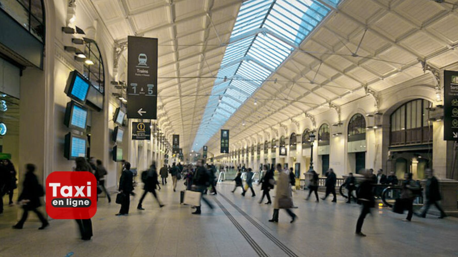 Gare Saint - TAXIENLIGNE